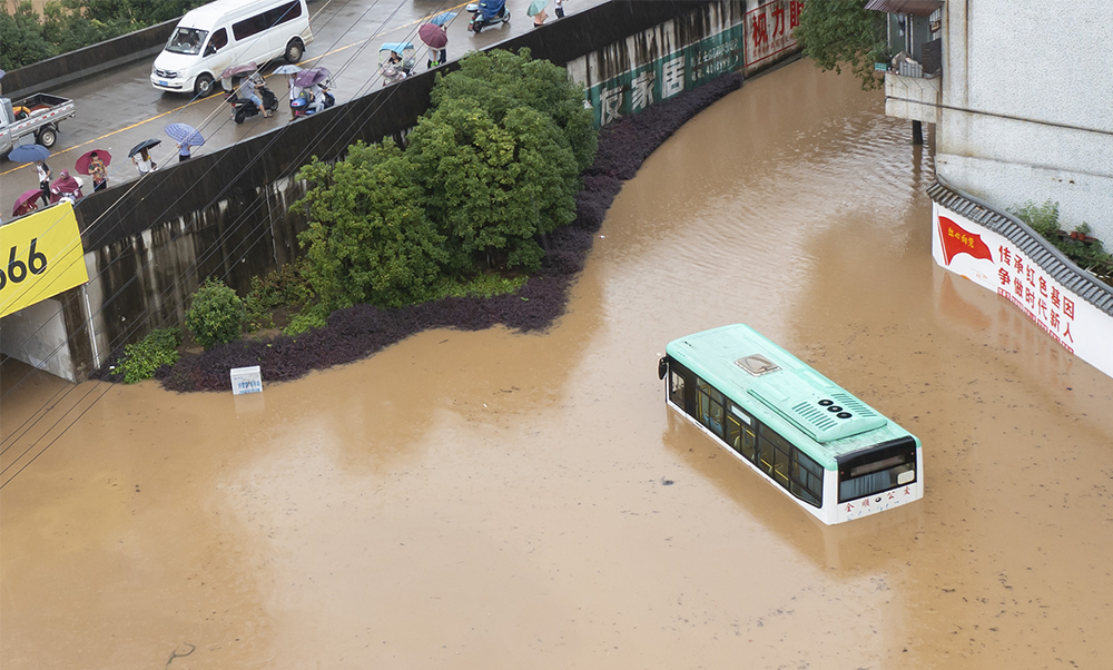 雨还在下！广西洪水蓝色预警 28条河流超警戒局地引发内涝