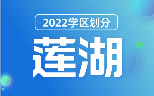 2022年莲湖区义务教育公办学校学区划分(小学+初中)