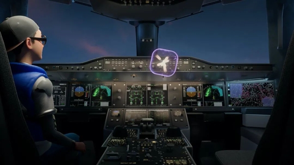 腾讯游戏研发全动飞行模拟机：逼真体验开飞机