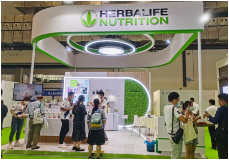 康寶萊二度亮相中國國際消費品博覽會 傳遞“營養+運動”的健康生活理念