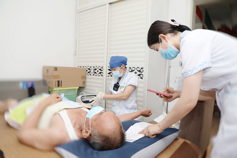陕西省人民医院探索护理服务新模式 患者在家可下单