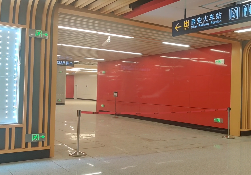 西安地铁4号线火车站停站测试 系采集屏蔽门技术信息已结束测试