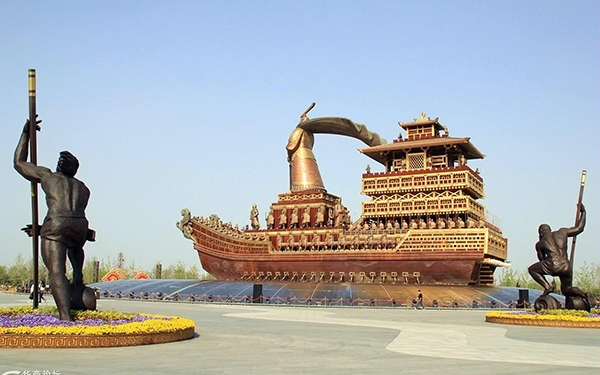 【陕西色彩】西安昆明池--七夕公园