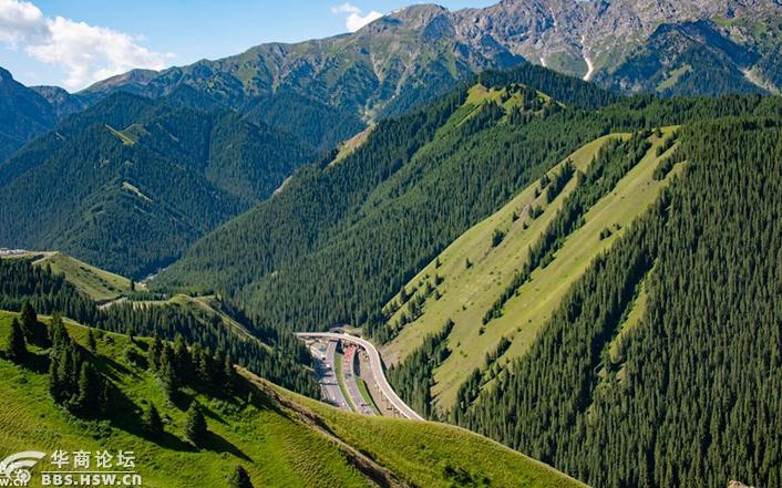 走进新疆:打卡伊犁第一景--果子沟