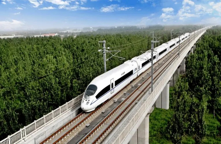 西延高铁 延安站——引入既有车站 新建站台一座 西延高铁站场工程已开工建设