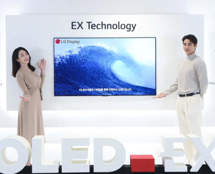 LG确认目前所有新生产的OLED电视面板均已采用OLED EX技术