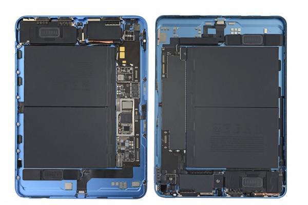 iPad 10拆解：前置摄像头位置无磁铁
