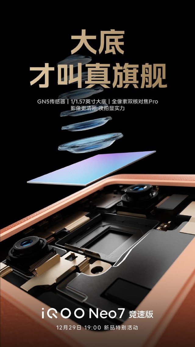 新机谍中谍:硬核实力iQOO Neo7 竞速版前瞻