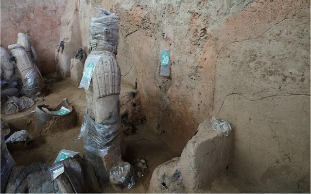 2022年度陕西重要考古发现公布 秦兵马俑有新发现