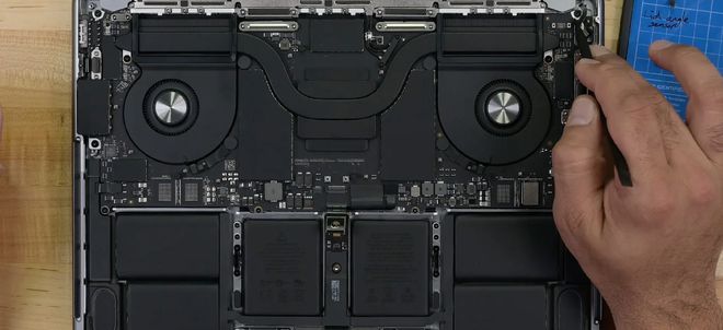 iFixit拆解2023款苹果MacBook Pro