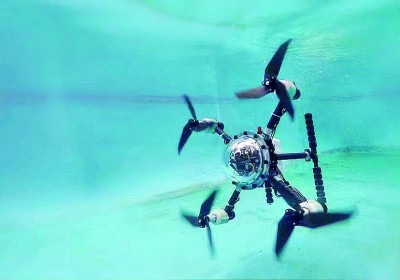 “同济飞鱼”：无人机+潜水器的创新组合