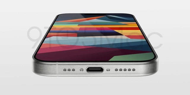 新配色绝了！苹果iPhone 15 Pro渲染图再曝光：钛合金中框、相机更凸起