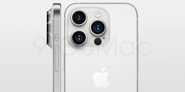 新配色绝了！苹果iPhone 15 Pro渲染图再曝光：钛合金中框、相机更凸起