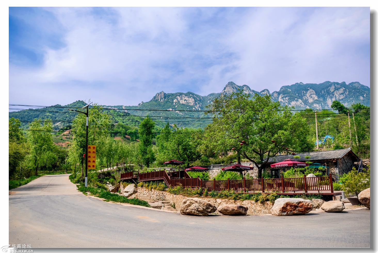 蓝田玉山蓝河风景区拍美媚