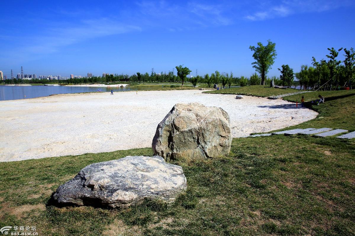游走沣河金湾沙滩曹兴波摄影