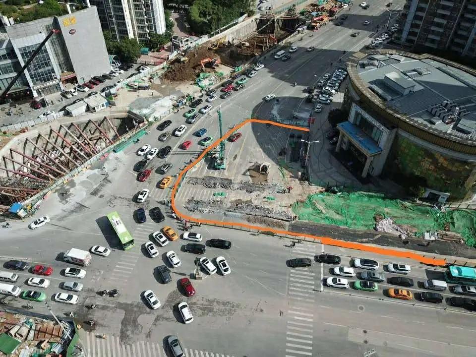 地铁施工私自围挡封闭致交通拥堵 涉事企业被西安交警部门约谈