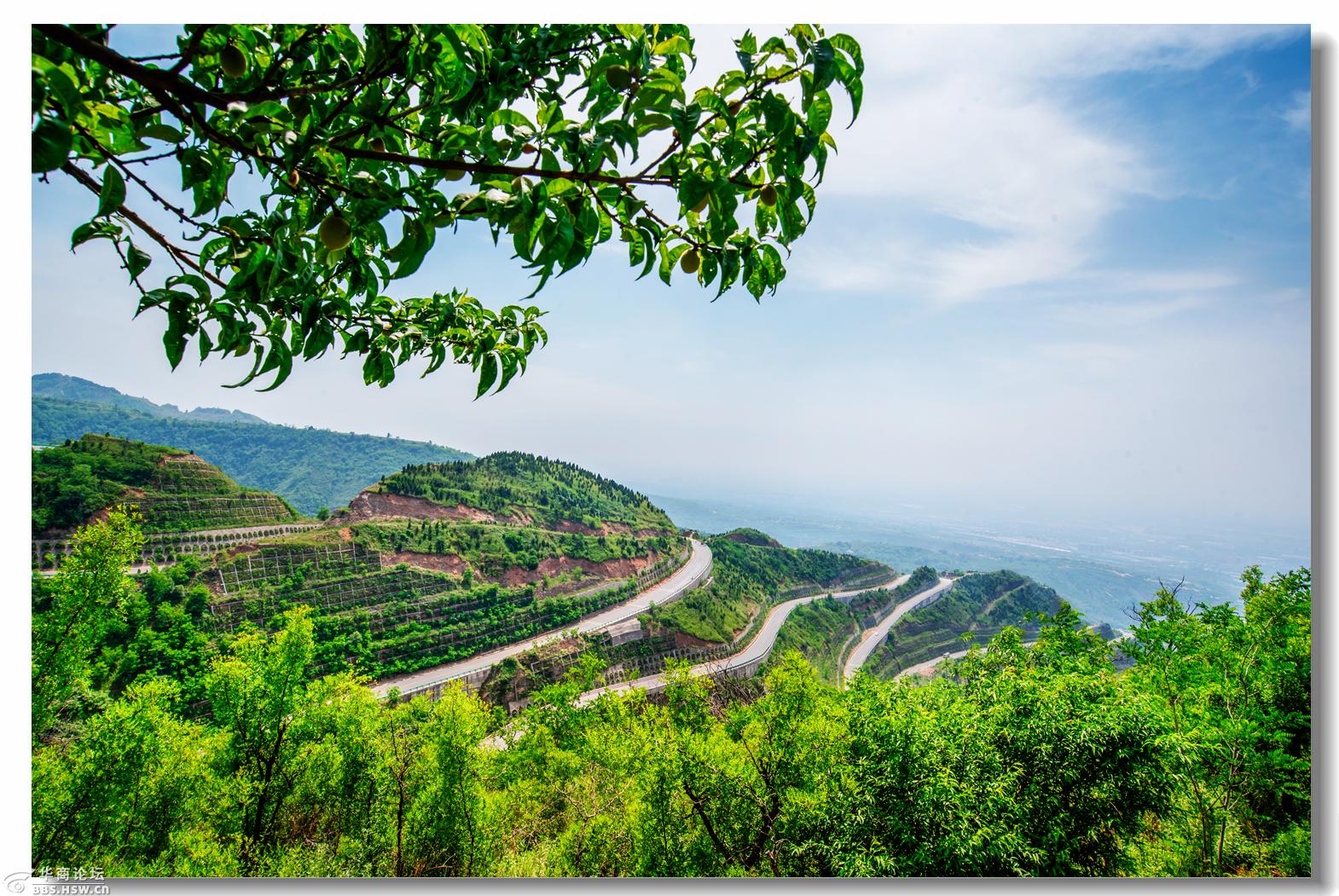 西安最美的盘山公路骊山大道