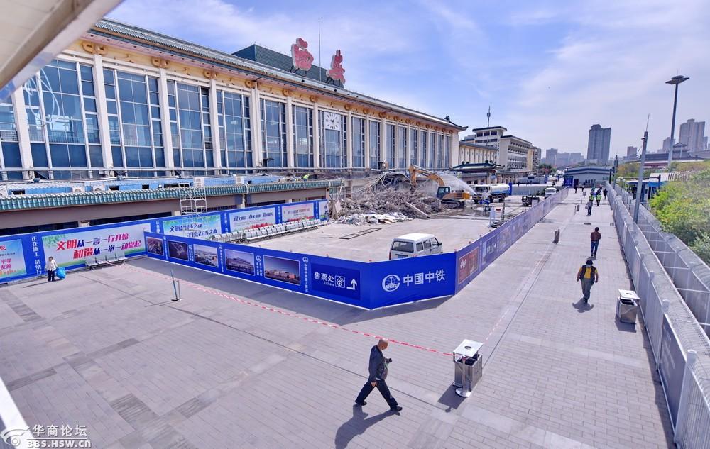 西安火车站改造严建设