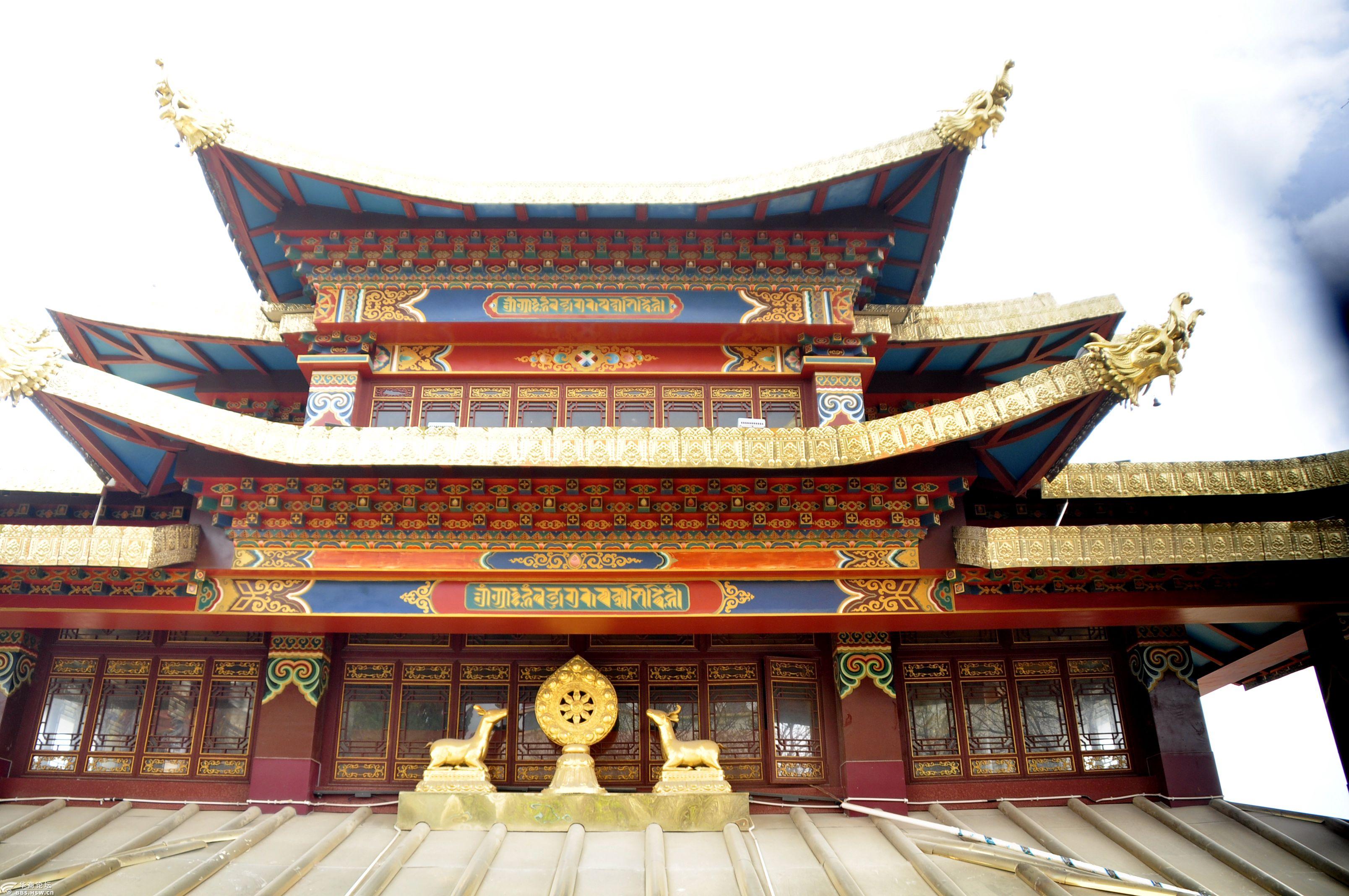 香格里拉大佛寺,悠哉乐哉闲逛之!