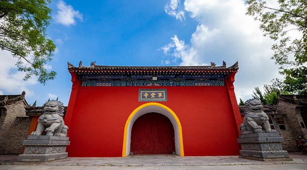 华商头条|关中古寺！探访鄠邑佛教三论宗祖庭草堂寺