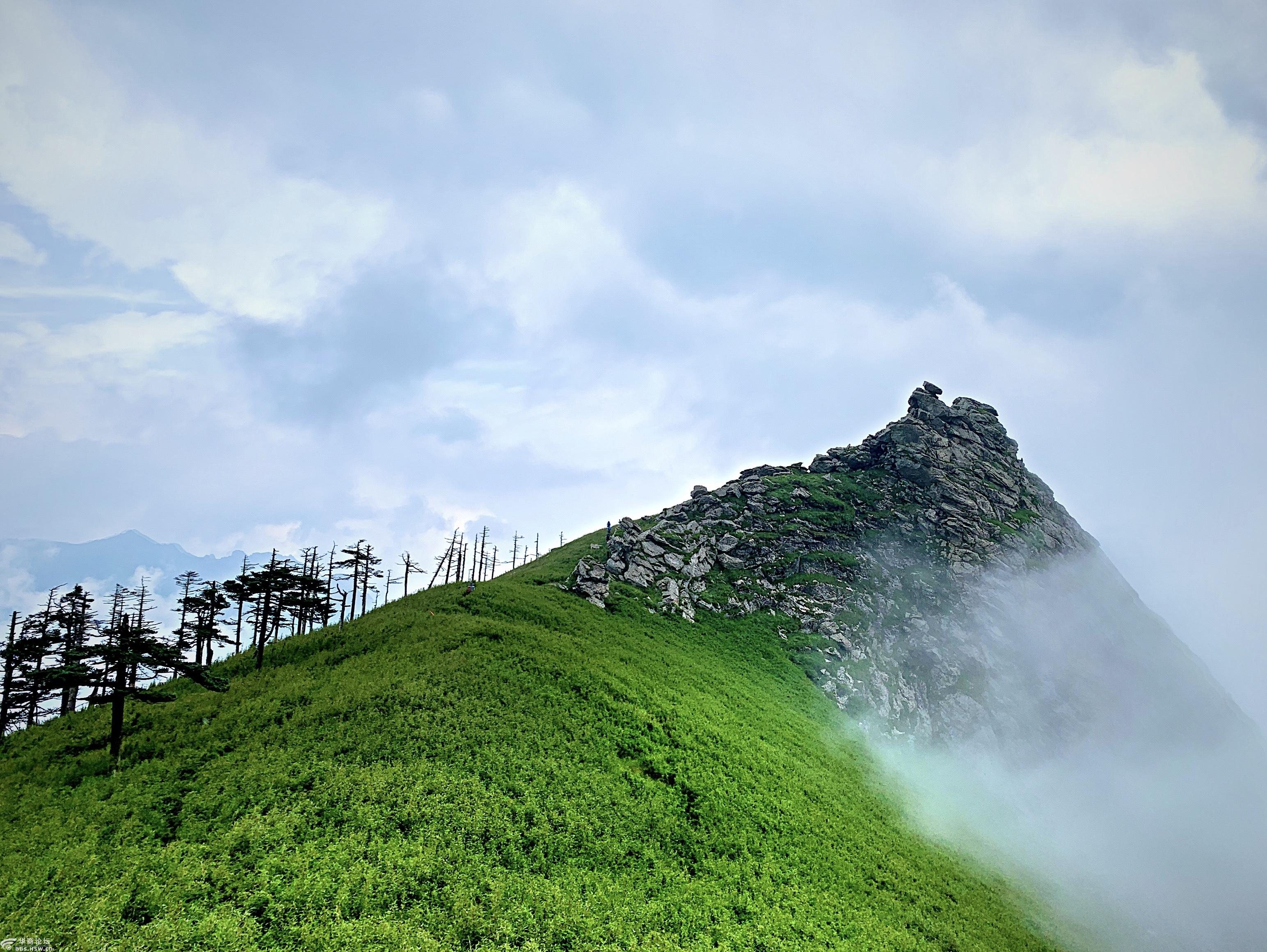 深呼吸户外7月19日秦巅净土雄浑壮美跑马梁一日登顶
