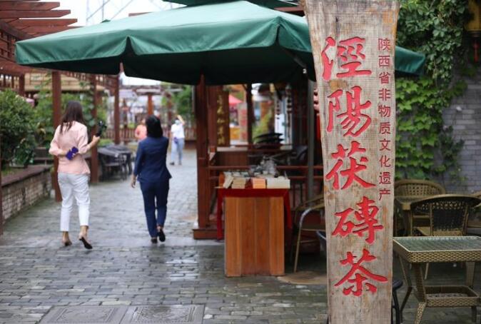 只争朝夕 看西安|助推全域旅游创就业 采访团走进泾河新城茯茶镇