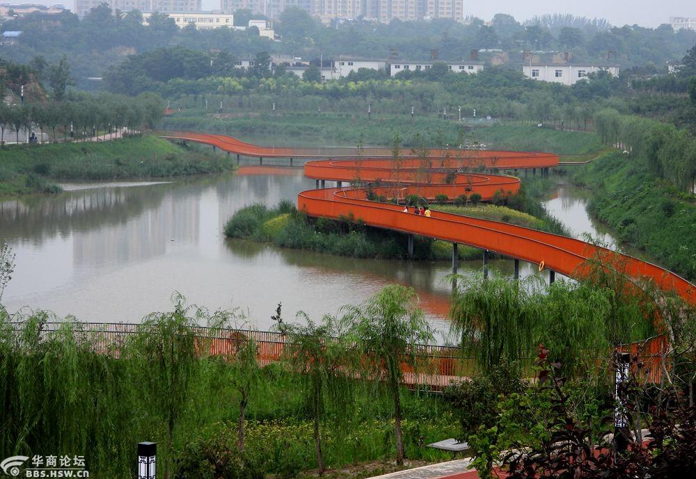 三原清河湿地公园2020图片