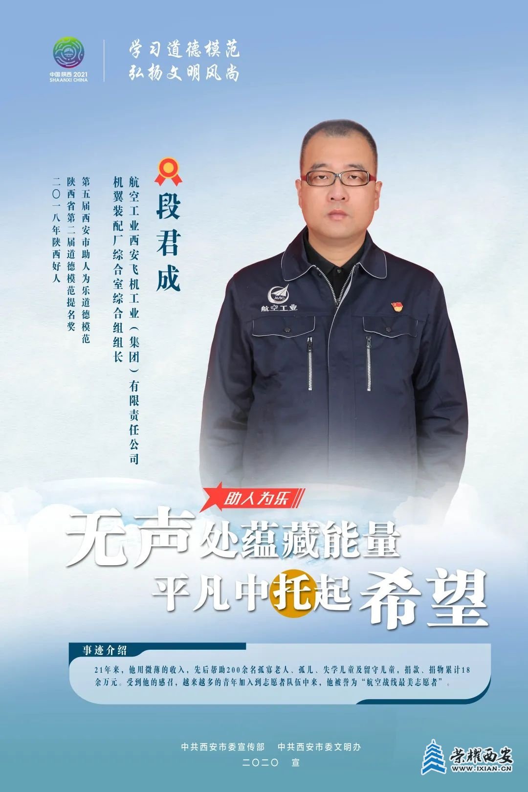 榜样力量，指引我们前行！