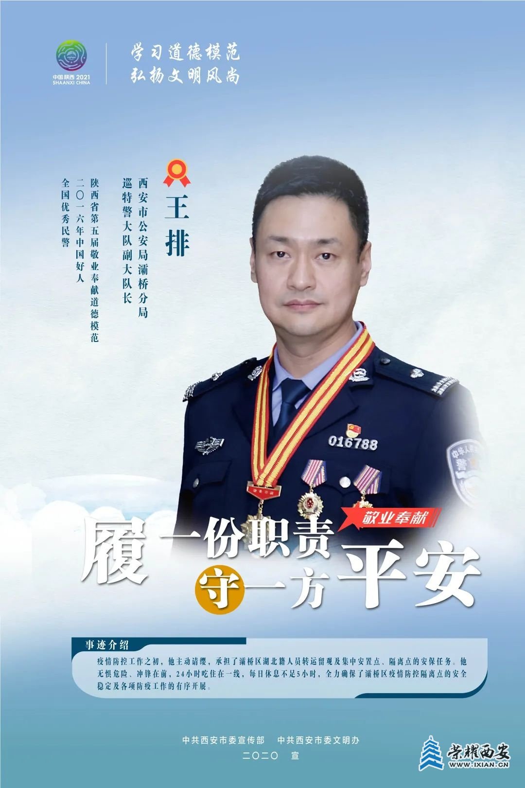 榜样力量，指引我们前行！