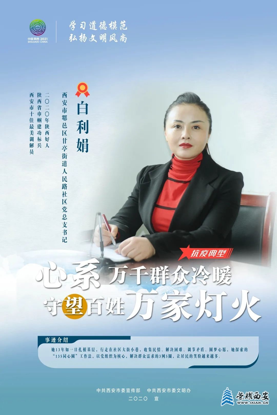 榜样力量，指引我们前行！