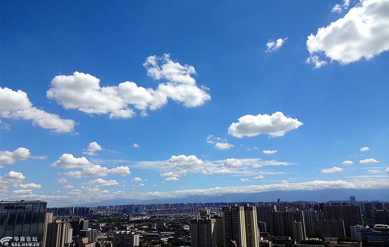 高天上流云西安2020年8月31日