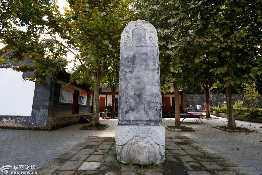 游拍周至大秦寺塔