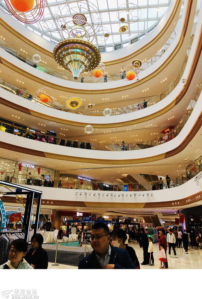 咸阳商业新地标吾悦广场手机拍摄