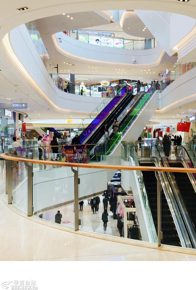 咸阳商业新地标吾悦广场手机拍摄