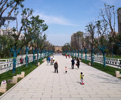 华商头条|市民散步好去处！西安长安中央公园即将正式对外开放