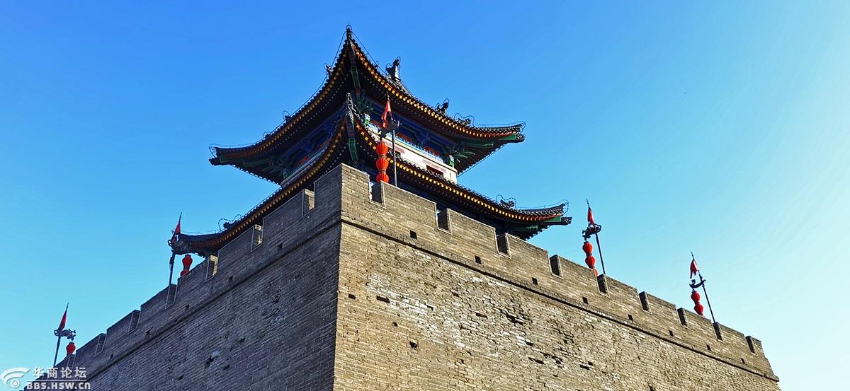 随拍城墙西北角(手机版)-咸阳论坛-华商论坛