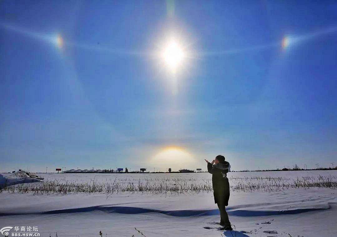 天文奇观!兴平今晨出现两个"太阳"