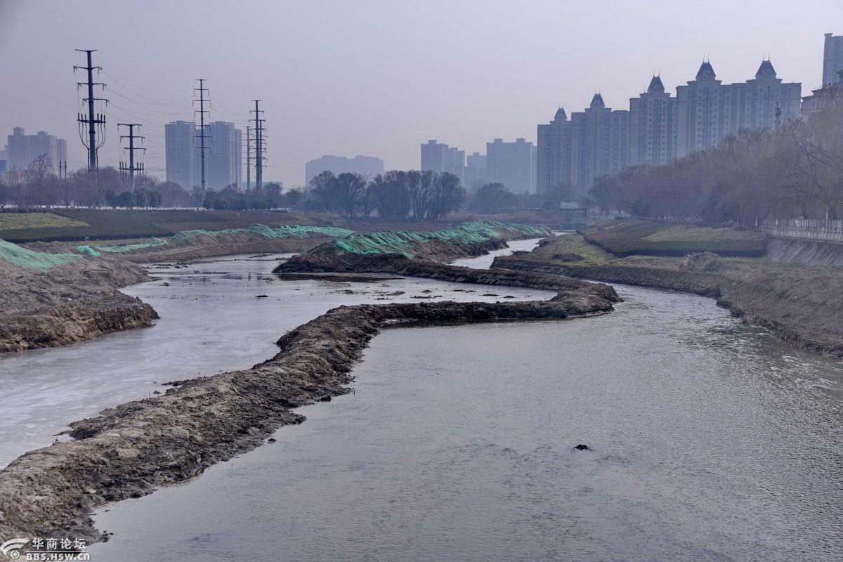 西安浐河景观修复工程图片