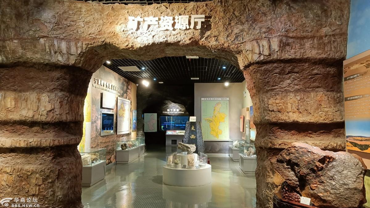 宁夏地质博物馆看石头