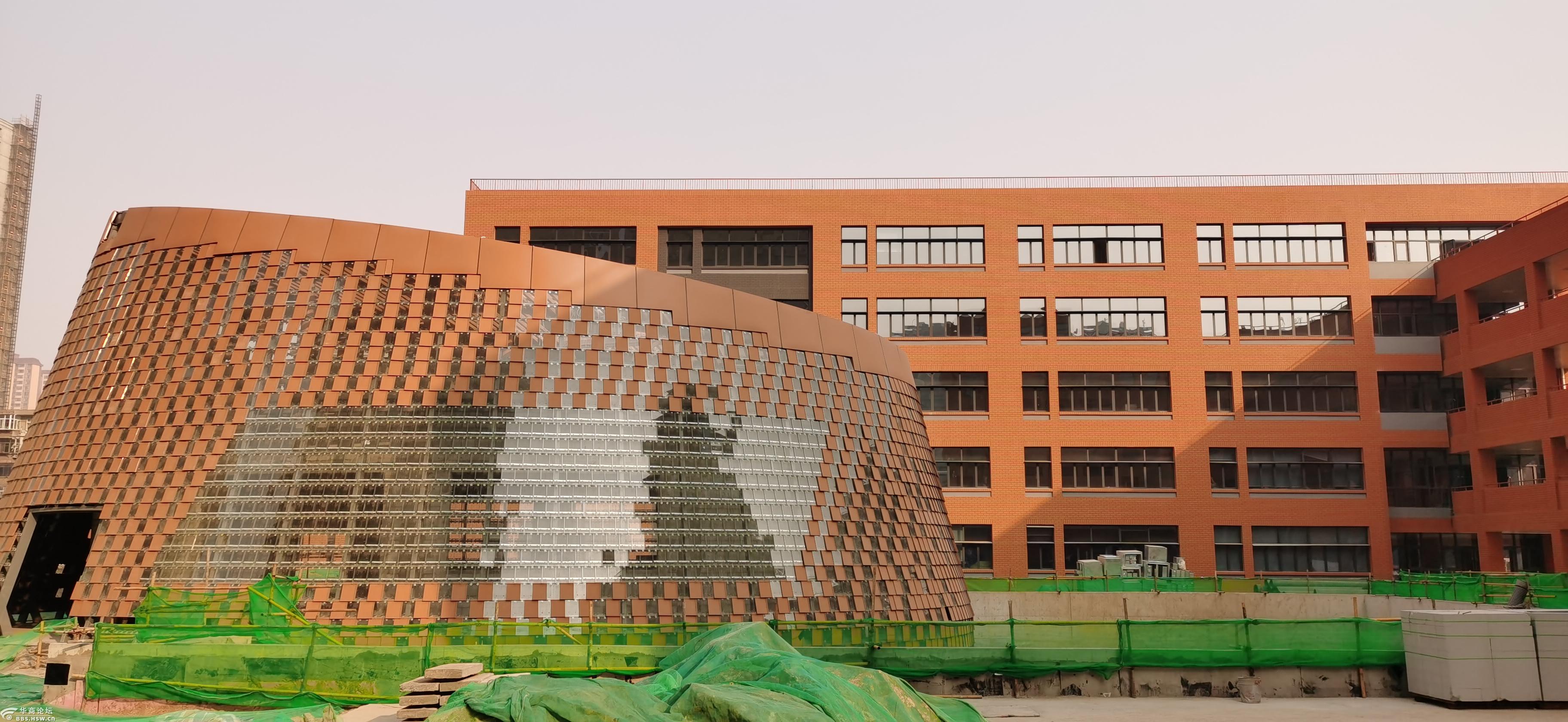 渭城中学新校区一瞥