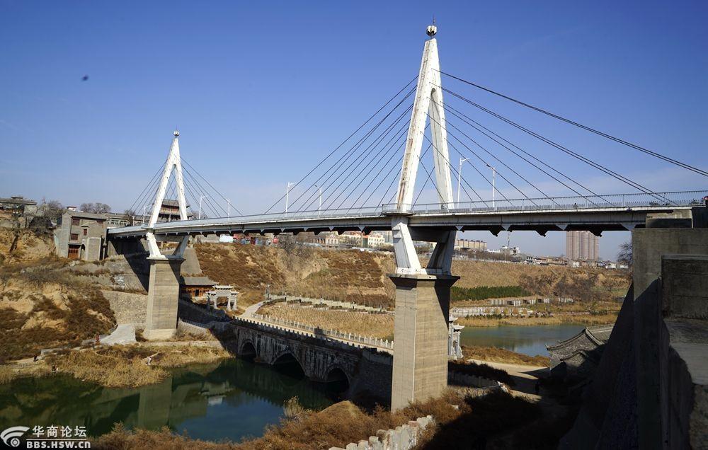 美丽三原新老龙桥展风采!