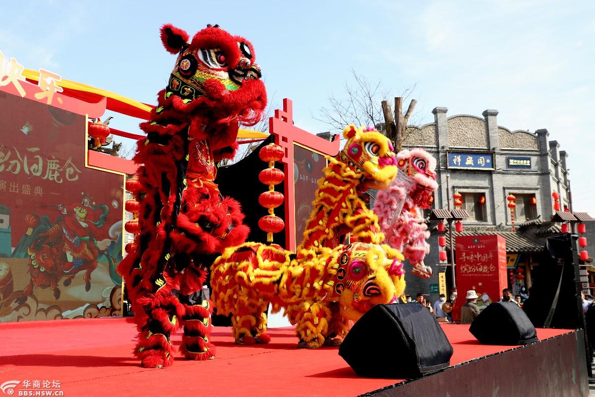 牛年新春白鹿仓,年味突出"大庙会":今日(大年初六)出游乱拍