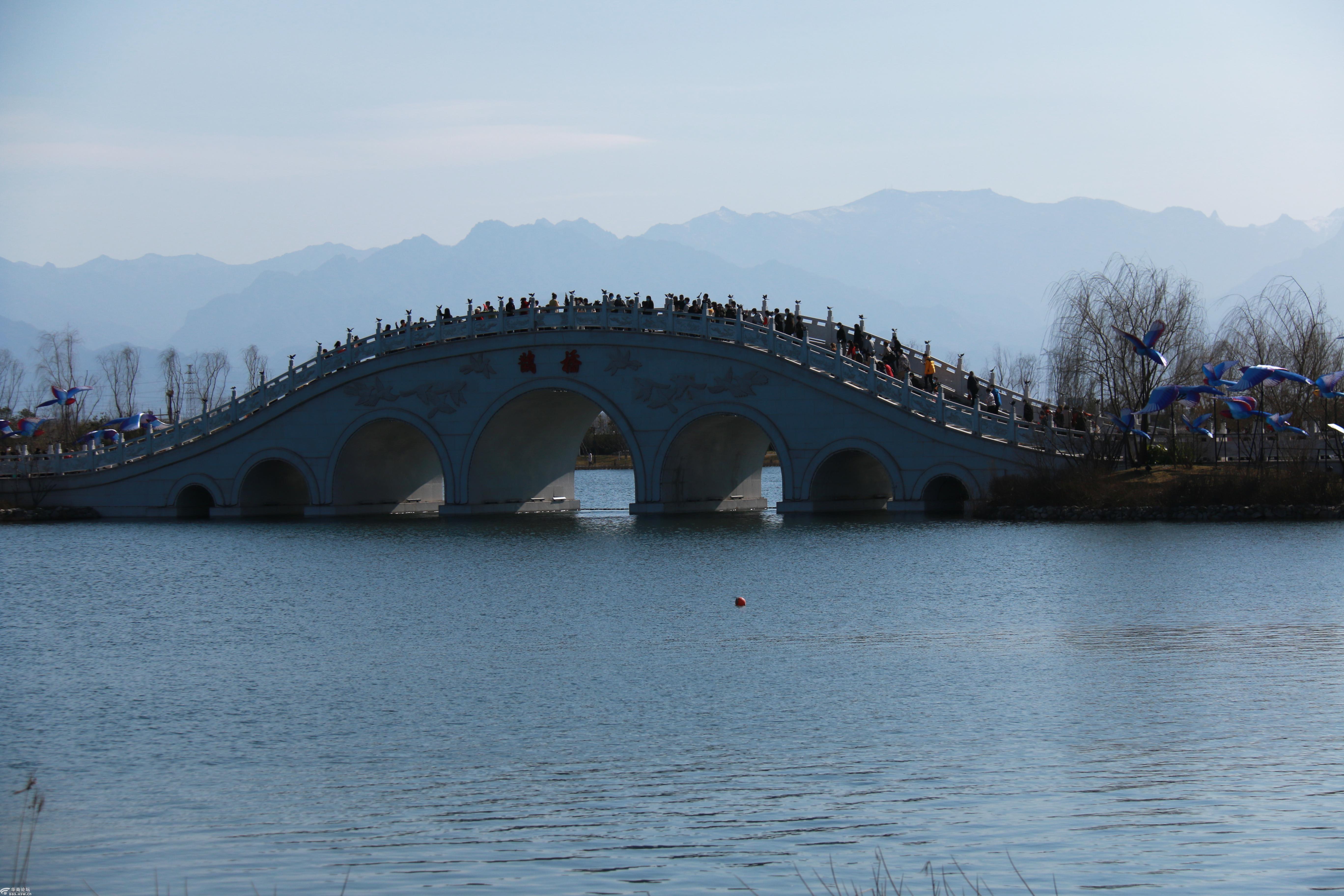 游西安昆明湖景区掠影一