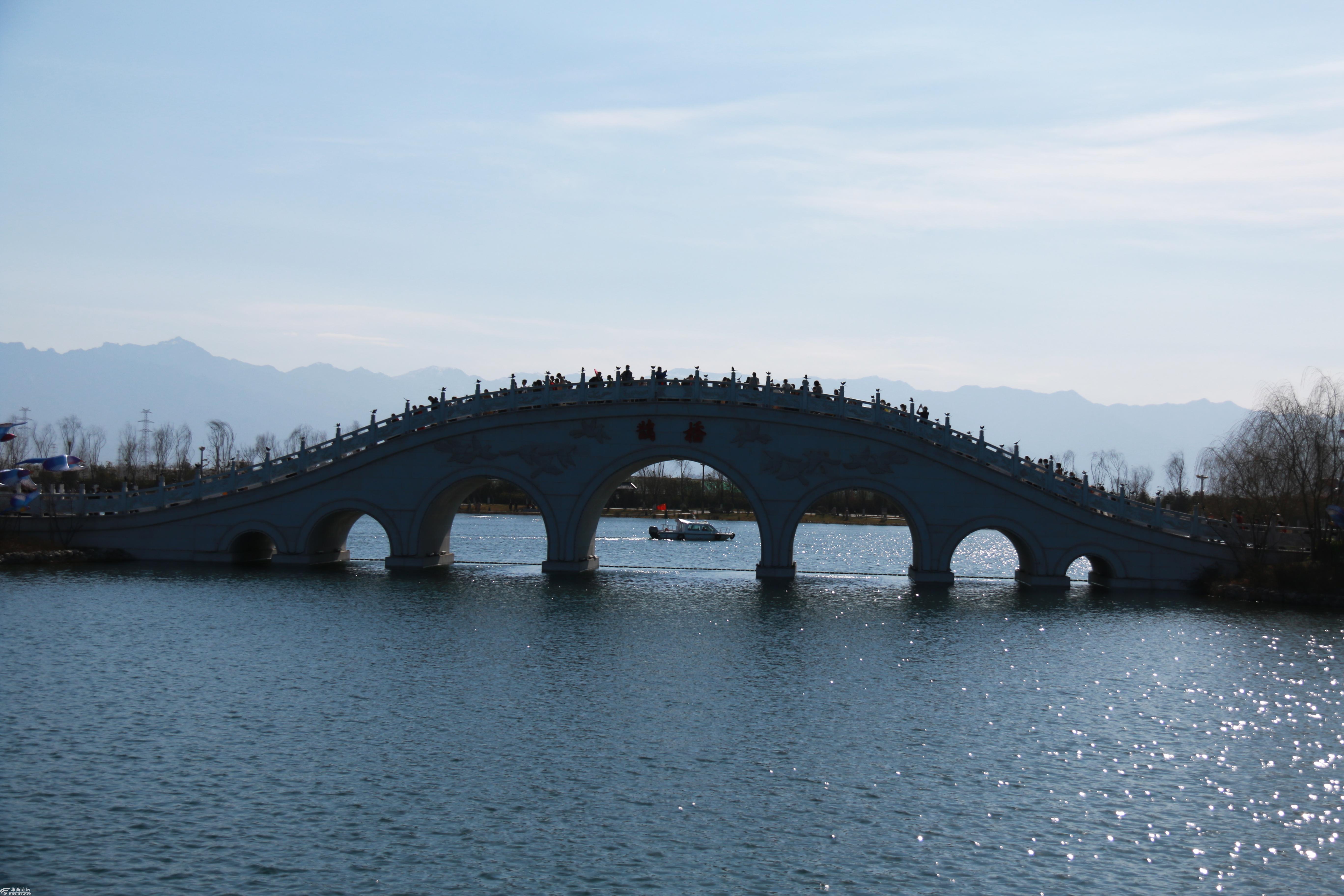 游西安昆明湖景区掠影(一)