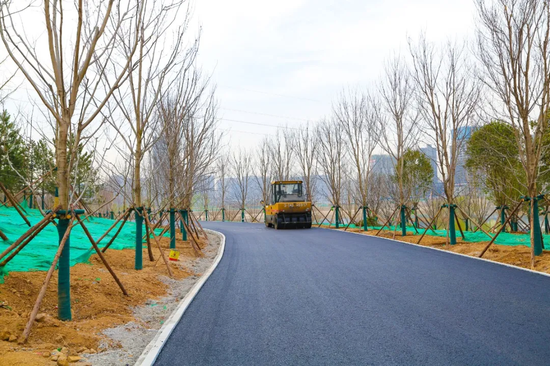即将建设完成的灞河绿道（欧亚大道至北三环段）建设工程项目