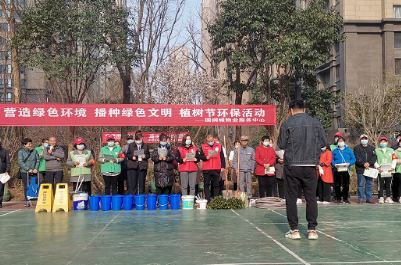 “植树护林促生态 垃圾分类惠千家”  垃圾分类主题宣传活动