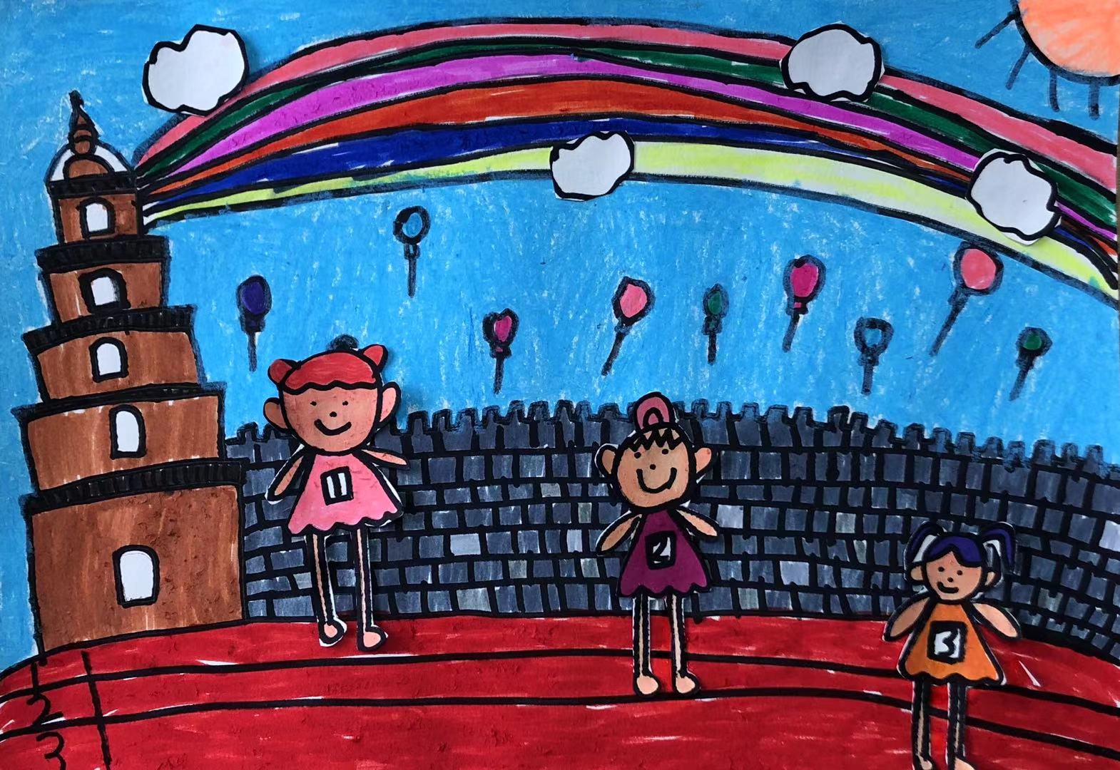 华商头条|手绘美好·筑梦全运 用绘画带着孩子看世界