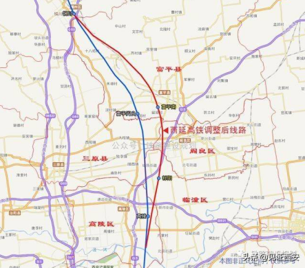 洛川高铁征地线路图图片