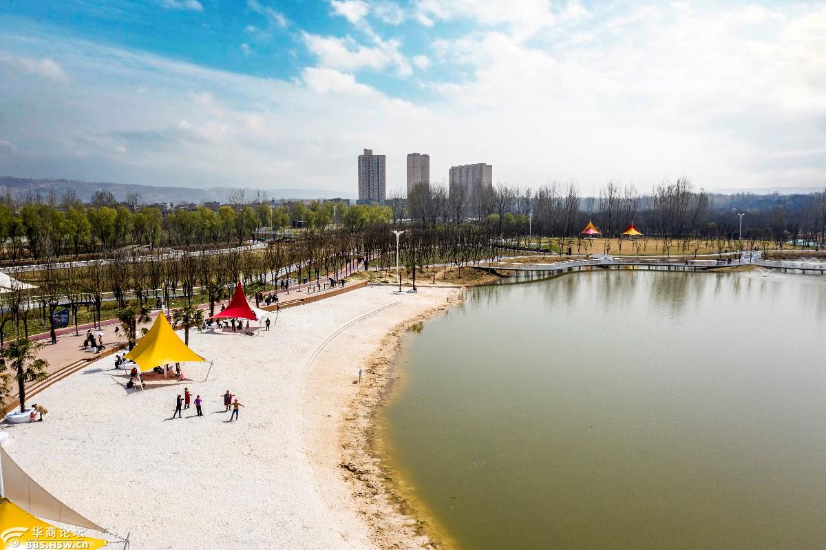 春满长安我眼中的春天樊川公园值得一玩