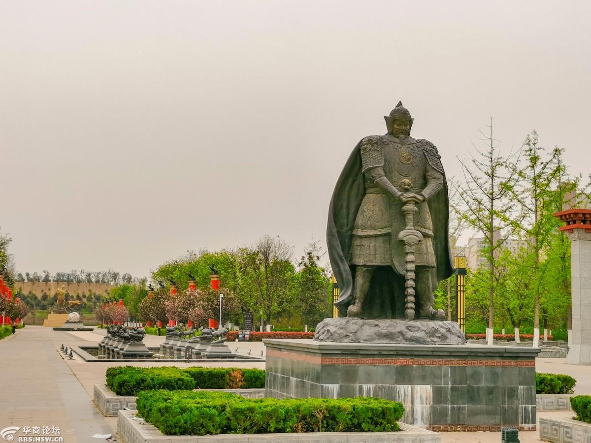 骑行马陵村探访马陵冢